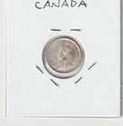 1919  Canada 5 Cents  Fishscale  Au