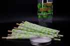 Green Apple  Classic King Size 72 Cones -flavored Pre Rolled Cones With Tips