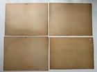 Vintage Our Gang Little Rascals Taystee Bread Calendar Prints - Lot Of Four  1