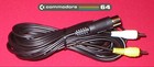 20ft Av Tv   Monitor Composite Cable For The Commodore 64 Ultimate Computer New