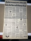 Halloweentown Movie Prop Production Original Coa Props Newspaper Halloween X1