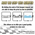 For Accord 2016-17 Front Bumper Cover upper Lower Grilles led Fog Lamps retainer