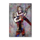 Randy Rhoads And Ozzy Osbourne Poster  Ozzy Osbourne Print  Music Gift