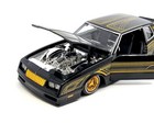 Maisto 1 24 1986 Chevrolet Monte Carlo Ss Lowriders Metallic Black   Graphics   