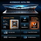 Acemagic 16 1  Fhd Laptop Amd Ryzen 7 5700u 16gb Ddr4 512gb 5g  refurbished 