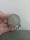 Antique Middle Eastern Islamic Silver Amulet Pendant Hand Engraved Arabic Tribal