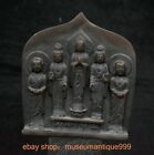 9 4  Ancient Chinese Bronze Northern Wei Dynasty Shakyamuni Buddha Statue