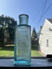 Vintage Belle City Liquid Stove Polish Bottle Racine Wi Wis Wisconsin Wood Bros