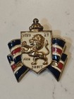 Accessocraft Bwrs Bb Shield British War Relief Society Enamel 40 s Lion Ribbon