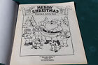 Landoll s Vintage 1992 Merry Christmas Coloring   Activity Book Unused