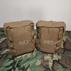 New 2-pack Usgi Military Usmc Filbe Sustainment Pouch Molle Rucksack Coyote Nib