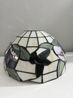 Tiffany Style Stained Glass Slag Floral Hummingbird Lamp Shade 12 