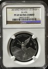 2014 Silver Mexico 1 2 Onza Libertad Proof Coin Ngc Pf 69 Ultra Cameo