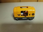 Brio World Wooden Railway Yellow Shuttle Passenger Train W Passenger Figure