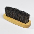 Shupaca Wool Clothes   Scarf Brush 3 1 2  Wood Handle  Brown Bristles Fair Trade
