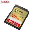 Sandisk 128gb Extreme Sdxc 180mb s U3 4k Sd Class 10 Memory Card Sdsdxva-128g