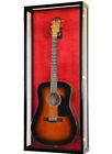 Guitar Display Case Acoustic Electric Wood Cabinet Gibson Fender Prs Holder Rack