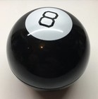 Magic 8 Ball Toy Game Fortune Teller Kids Lucky Answers 1186 Mattel 30188 Works 