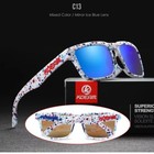 Kdeam Men s Polarized Sunglasses Fishing Lifestyles Mirrored Color Blocking Sun