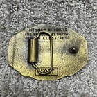 Vintage Santa Fe Belt Buckle Atchison Topeka Ks Railroad Memorabilia Atsf