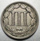 1881  3 Cent Nickel  Vf   1312