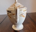 Homer Laughlin Eggshell Georgian Kingston Wheat Sugar Bowl