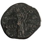 118 Ad Hadrian Ancient Roman Empire Silver Denarius Coin Rome Mint Felicitas 5i