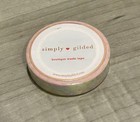 New Simply Gilded Rainbow Shooting Stars 5 Mm Washi Tape Set Of 2 Rolls