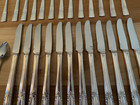 Wm A Rogers Aa Heavy Oneida Ltd Silver Plate     artistic    Pattern 33 Pieces