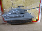 Zylmex Action Masters Wwii German King Tiger Tank Gray 1 87 Scale Diecast Metal