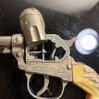 Rare  Vintage Hubley Cap Gun With Mustang Horse Head Grips 