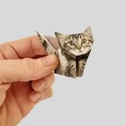 Diy Origami Cat Craft Kit - 50 Sheets Paper For Adults   Kids  Fold Cute Cat Fig
