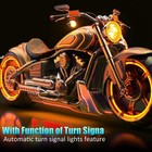 Motorcycle Underglow Led Light Kit For Davidson 12 Pcs Rgb Under Glow Strip W br