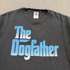 Vintage The Dogfather T-shirt Mens Large Black Rap Tee Hip Hop Snoop Dogg