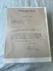 John F  Kennedy Jfk Signed  1959 U s  Senate Letter Political Ephemera 