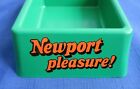 New Vintage Penny Tray Newport Pleasure Cigarette Share 4 5  X 6  X 1 5  Plastic