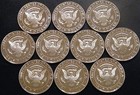 2000 - 2009 S Kennedy Half Dollar Gem Cameo Proof Run 10 Coin Set Clad Us Mint