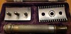 Antique Gillette Safety Razor In Branded Metal Case