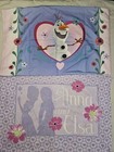 Disney Frozen Elsa   Anna Double Sided Pillowcases Two Different Designs 