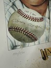 Mickey Mantle Signed Lithograph By John Jodauga  24  X 18   Le Autograph 199 300