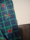 Vintage Gymboree Kids Medium Plaid Sports Pants