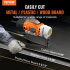 Vevor Sheet Metal Nibbler Metal Cutter 550w Powerful 2200rpm 360-degree Rotation