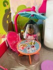Fisher-price Little People Barbie City Adventures Cafe Playset Toy New