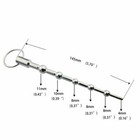 Male Stainless Steel Urethral Dilator Sound Penis Plug New