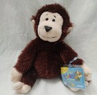     webkinz Ganz Monkey Hs008 Plush Stuffed Animal Sealed Unused Code George 