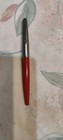 Parker 45 Red Color Fine Stainless Steel Nib Fountain Pen Usa 