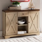 Console Table  Antique White walnut