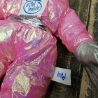 Vintage 1997 Intel Pentium Ii Mmx 13  Bunny People Doll Pink Metallic Colored
