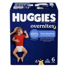 Huggies Overnites Nighttime Baby Diapers - Size 6 - 42ct