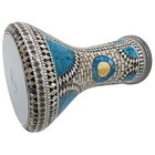 The Blue Salvia Gawharet El Fan 17  Mother Of Pearl Darbuka